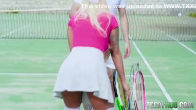 Brandi Bae - In Rogue Tennis Ball Produces An Anal Racket - Brandi Bae - upornia.com