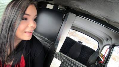 Female Fake Taxi Sofia Lee and her massive natural tits - nvdvid.com - Czech Republic