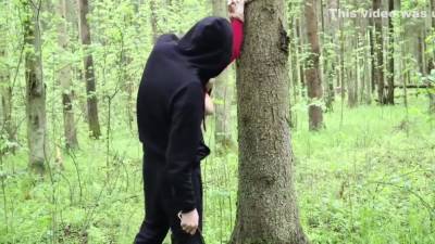 Belt Spanking In The Woods - upornia.com