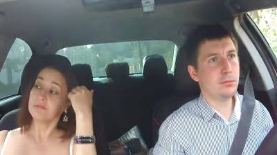 Deepthroat In Taxi Russian Milf Womans Reaction To Harassment (alina Tumanova) - hotmovs.com - Russia