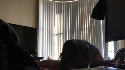 Young busty Asian wants to suck cock and have sex first thing in the morning - voyeurhit.com