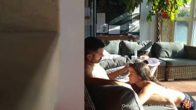 Sexy Hostel Employee Sucks And Fucks Naked Client In The Reception. Real Risky Sex Get Caught - hclips.com