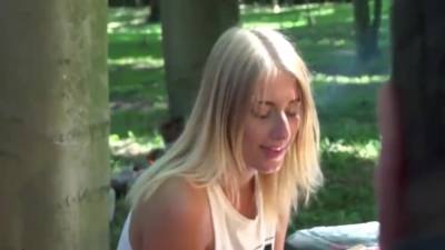 Picnic Turns Into Slutty Group Sex For Dad And His Girl With Candee Licious, Philippe Soine And Aria Logan - hotmovs.com - Germany