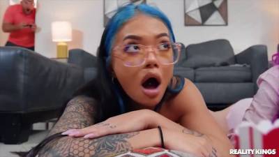 Crazy Alexis Tae commences sexting until she gets the real cock - sexu.com