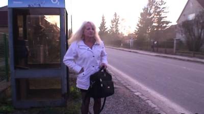Very old blonde granny rides his young dick - webmaster.drtuber.com - Czech Republic