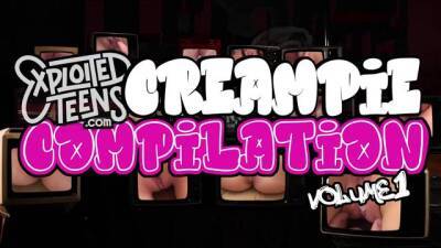 Sexy teens get creampied in this creampie compilation - sunporno.com