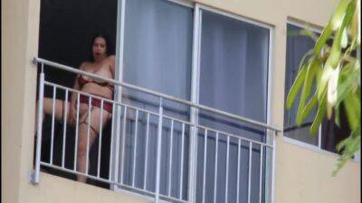 my neighbor loves to masturbate outdoors - Spanish porn - sunporno.com - Spain - Colombia