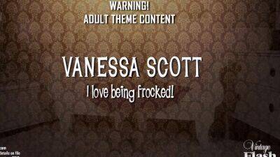 Vanessa - VintageFlash - Vanessa Scott - I love to be frocked! - drtuber.com