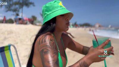 Mariana Martix In Bbc Fucks A Stranger She Meets On The Beach - Multisquirt In Brazil - hclips.com - Brazil