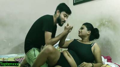 Indian Hot And Smart Bhabhi Taking Advantage And Fucking With Innocent Teen Devor! 15 Min - upornia.com - India