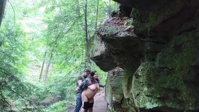 Hotwife Takes Cock Unprotected In The Woods - hclips.com