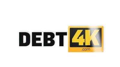 DEBT4k. Hot blonde hooks up with creditor - drtuber.com