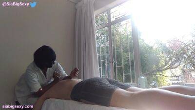 Happy Ending - South African Massage Room Surprise Happy Ending - hclips.com - South Africa