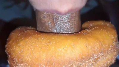 Eats Donut Off My Dick And Gets Fucked In Multiple Positions - hclips.com - South Africa