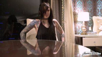 James Deen - James Deen bangs tattooed babe Kelsi Lynn in a rough reality sex tape - sexu.com