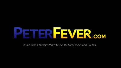 PETERFEVER Jock Zed Sheng Moans In Threesome Barebacking - drtuber.com
