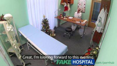 Alice - Alice Nice, a naughty patient, needs more than just a Christmas gift - Real Hospital Exam - sexu.com