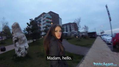 Lita Phoenix, a shy Russian camgirl, gets fucked by a stranger in POV - sexu.com - Russia
