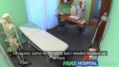 Max Dior - Max Dior & Mea Melone treat a ripped stud with special treatment in fake hospital roleplay - sexu.com - Czech Republic