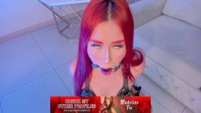 Madeline Fox: Playful Latex Tease And Steamy Solo Adventure - upornia.com - Colombia