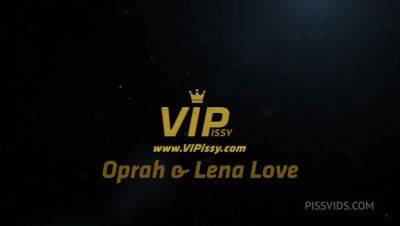 Lena Love - Pissy Brunch with Oprah,Lena Love by VIPissy - PissVids - hotmovs.com