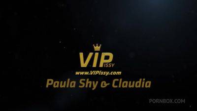 Paula Shy - Claudia Macc - Playful Piss Spitting with Paula Shy,Claudia Macc by VIPissy - PissVids - hotmovs.com