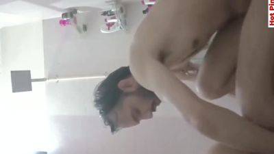 Desi India - Desi Indian Bhabhi Cheating With Husband And Fucking Doggy Style In Bathroom - desi-porntube.com - India