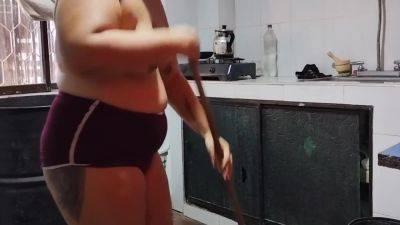 Hindi Sex - Chubby Latina With A Big Ass Likes Me To Look At Her When She Cleans.. Real Homemade - Hindi Sex - desi-porntube.com - India