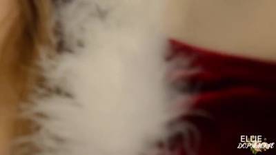 Merry Xmas Merry Creampie - 18 Years Beauty Ellie Dopamine Loves Christmas Lollipops - hotmovs.com