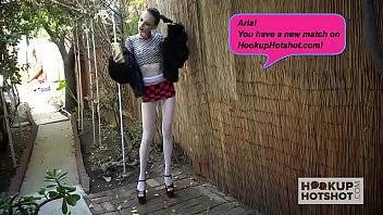 Skinny teen slut Aria Haze gets pounded again by Hookup Hotshot - xvideos.com