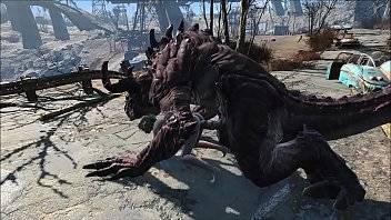 Fallout 4 Katsu and the Deathclaw - xvideos.com