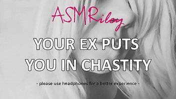 EroticAudio - Your Ex Puts You In Chastity, Cock Cage, Femdom, Sissy| ASMRiley - xvideos.com