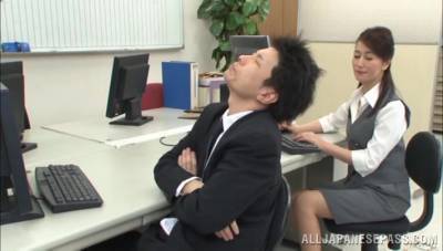 Office sex for the hot Japanese mature - xbabe.com - Japan