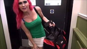 Roxi Keogh Spanks Diapers You in the nappy-changing toilet at the gym | Facesits you | Wanks you off | Then locks your cock in a chastity-cage flushes the key :: After catching you perving up her skirt!! (POV) - xvideos.com