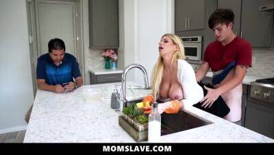 MomSlave.com- Stepson Can Fuck His Hot Stepmom Whenever He Wants - Brooklyn Chase - xxxfiles.com - county Chase